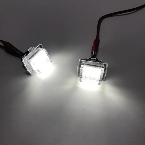 LAMPKI LED MERCEDES W204 W212 W216 W221 REJESTRACJI