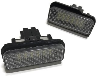 LAMPKI LED REJESTRACJI MERCEDES W203 W211 W219