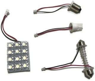 MODUŁ PANEL 12 LED SUPERFLUX W5W BA9S C5W C10W 12V