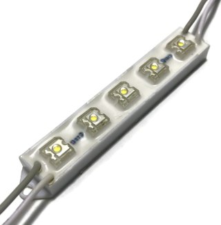 MODUŁ WODOODPORNY 5 LED FLUX TAŚMA LISTWA IP65 12V