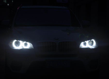 RINGI LED BMW E90 E60 X5 X6 E71 E70 F01 MARKERY H8