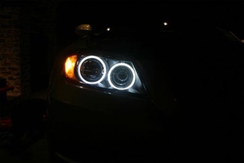 RINGI ŻARÓWKI LED BMW 3 E90 E91 MARKERY ANGEL EYES