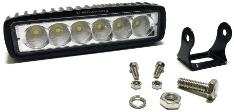 LAMPA ROBOCZA 6 LED HALOGEN PASEK LIGHTBAR 12V 24V