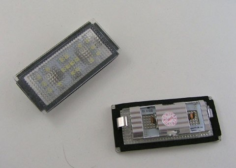 LAMPKI LED DO REJESTRACJI BMW E65 E66 TABLICY