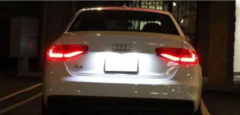 LAMPKI LED REJESTRACJI AUDI A4 A5 Q5 TT VW PASSAT