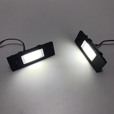 LAMPKI LED REJESTRACJI BMW E81 E85 E86 E87 E63 E64