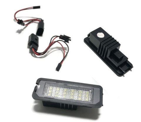 LAMPKI LED REJESTRACJI VW GOLF 5 6 POLO PASSAT CC