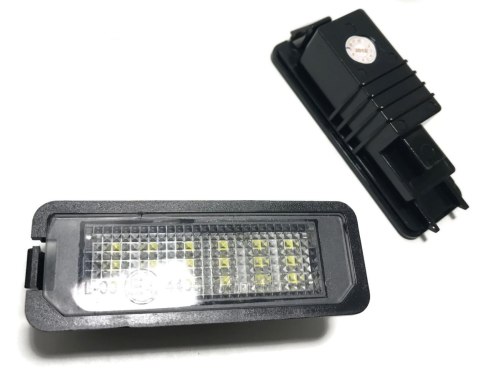 LAMPKI LED REJESTRACJI VW GOLF 5 6 POLO PASSAT CC