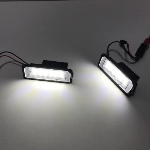 LAMPKI LED REJESTRACJI VW GOLF 5 6 POLO PASSAT CC