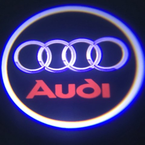 LED LOGO PROJEKTOR AUDI A3 A4 A5 A6 A8 Q3 Q5 Q7 TT