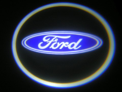 LED LOGO PROJEKTOR FORD LAMPKI POWITALNE DRZWI 12V