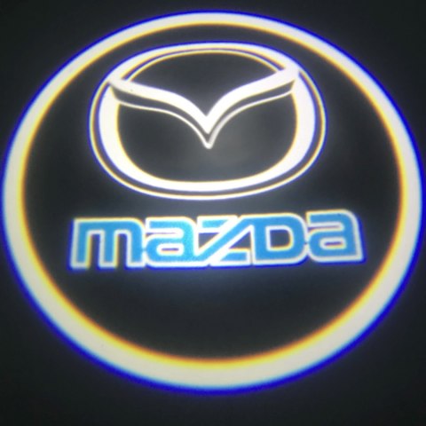 LED LOGO PROJEKTOR MAZDA LAMPKI DRZWI 12V