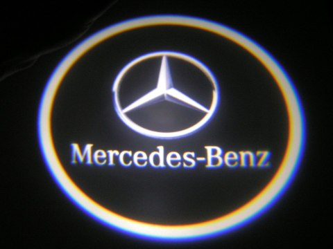 LED LOGO PROJEKTOR MERCEDES LAMPKI POWITALNE 12V