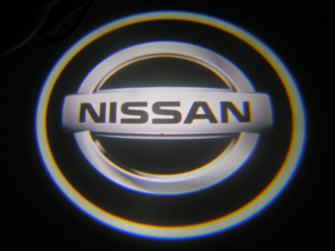 LED LOGO PROJEKTOR NISSAN LAMPKI POWITALNE 12V