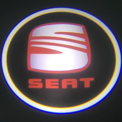 LED LOGO PROJEKTOR SEAT LAMPKI POWITALNE DRZWI 12V