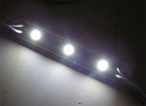 MODUŁ WODOODPORNY 3 LED SMD 5050 PANEL IP65 12v