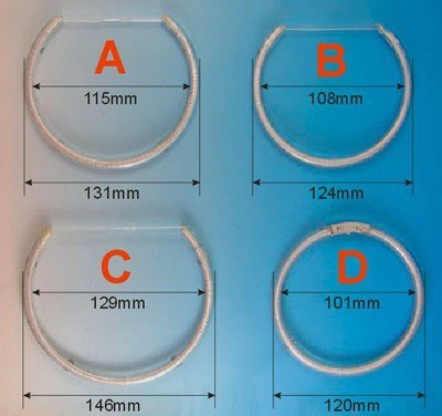 RING CCFL BMW E39 E36 E46 E38 E34 E32 E30 RINGI