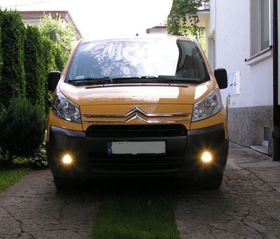 ŚWIATŁA DZIENNE 3 LED DRL AUTOMAT OKRĄGŁE 12V 24V