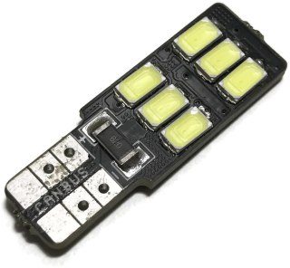 ŻARÓWKA LED W5W SMD 5630 CANBUS DRZWI NOGI 12V