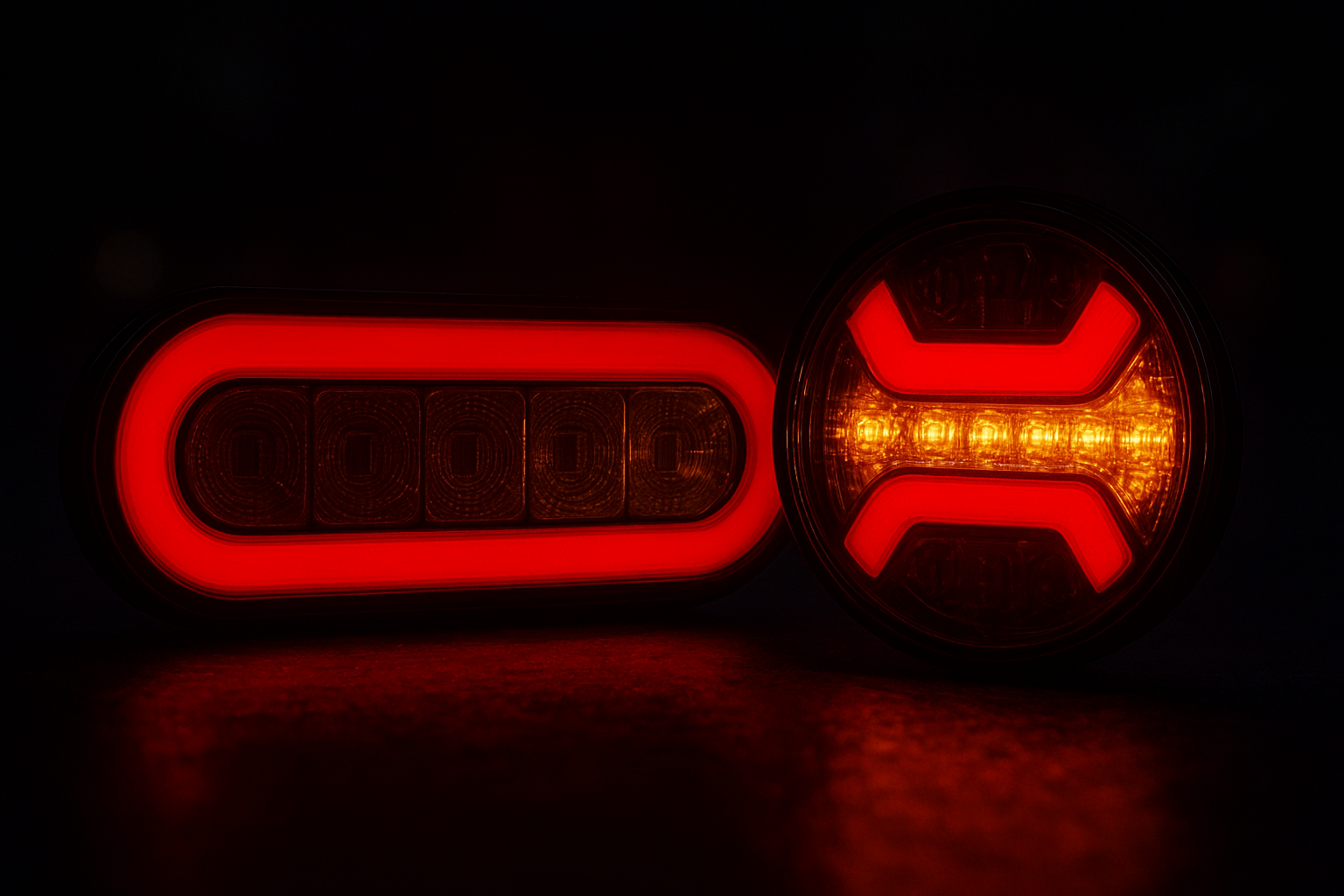 Lampy tylne zespolone LED 12/24 V – jakie wybrać i na co zwrócić uwagę?