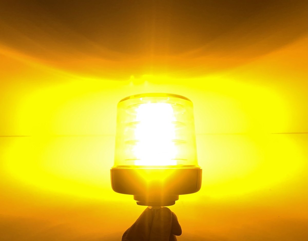 Kogut ostrzegawczy LED na śrubę – niezawodna lampa ostrzegawcza 12V/24V