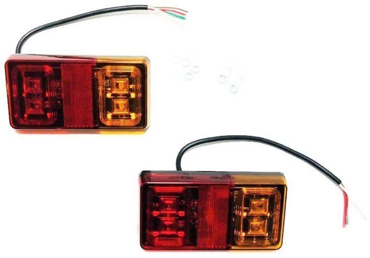 Lampy tylne zespolone LED – tanie i trwałe do przyczepki