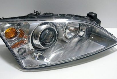 LAMPY FORD MONDEO MK3 MODYFIKACJA ORYGINALNEGO XENONU